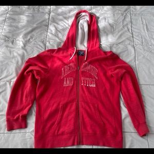 Abercrombie zip up hoodie.